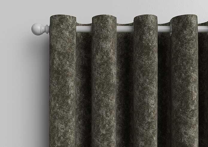 Caen Chenille, Grey - Made to Measure Curtains - Image 12